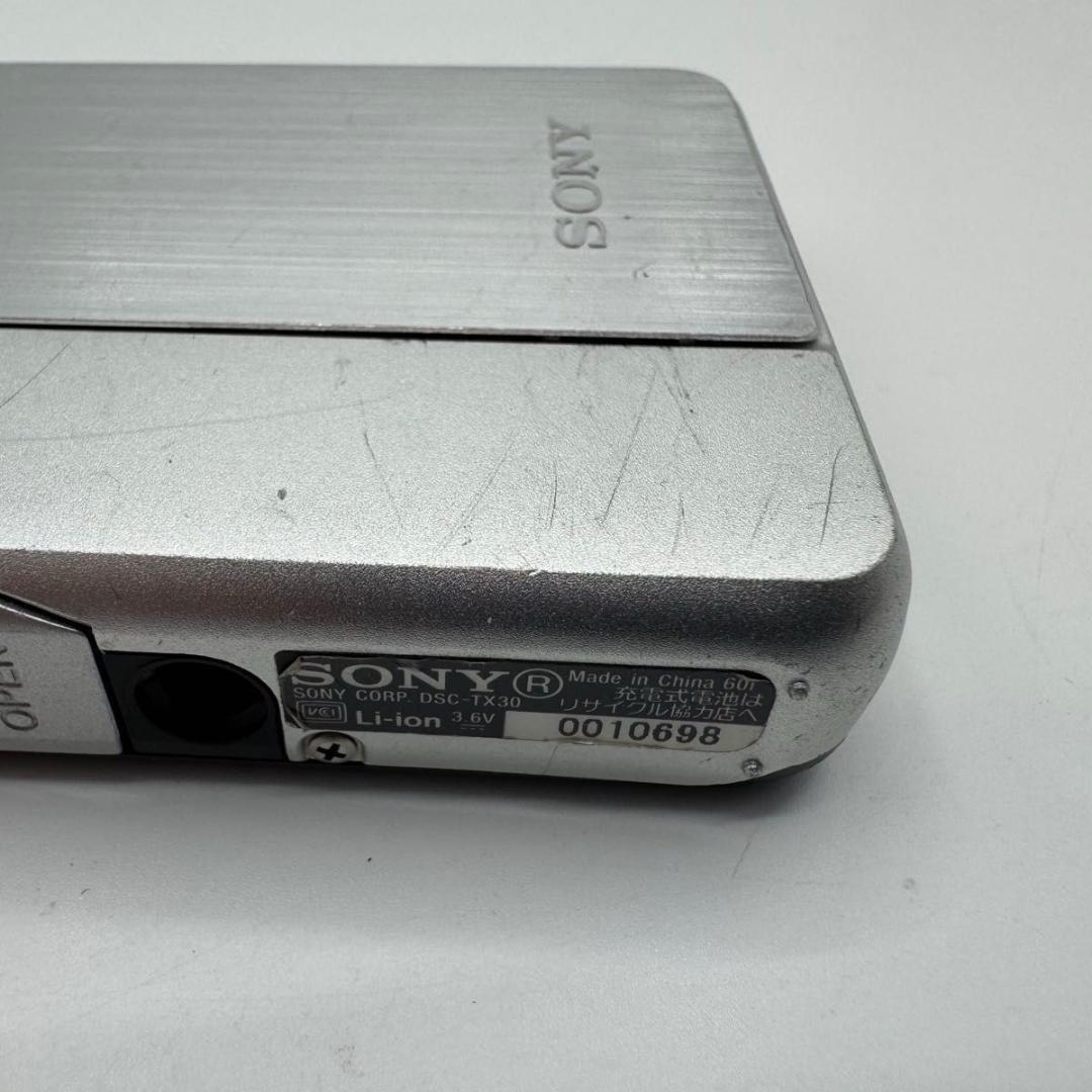 Cyber-shot SONY DSC-TX30 シルバー デジタルカメラ