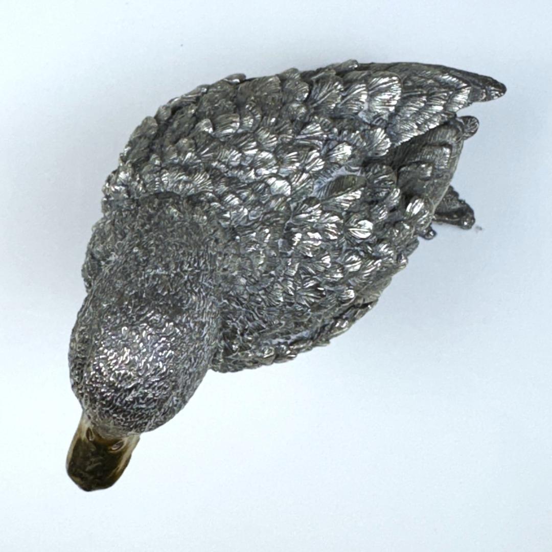 カントリーアーティスト スターリングシルバー アヒル 635g 英国 純銀張り