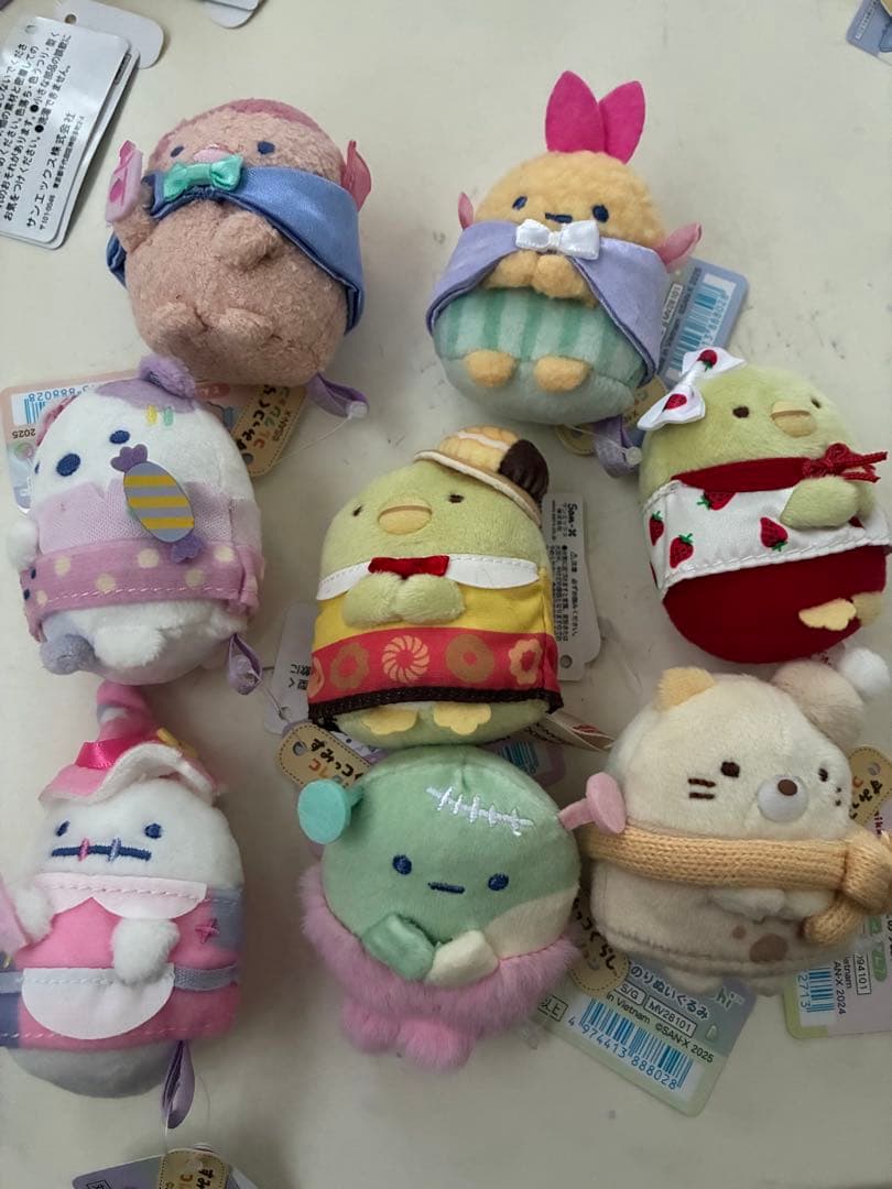 すみっコぐらしてのりぬいぐるみ27体