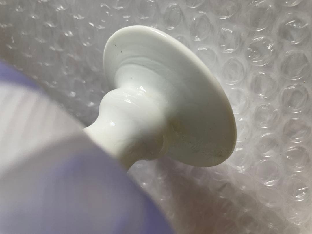 藤田喬平 手吹 ヴェニス 台钵・グラス 文化勲章受章 パープル