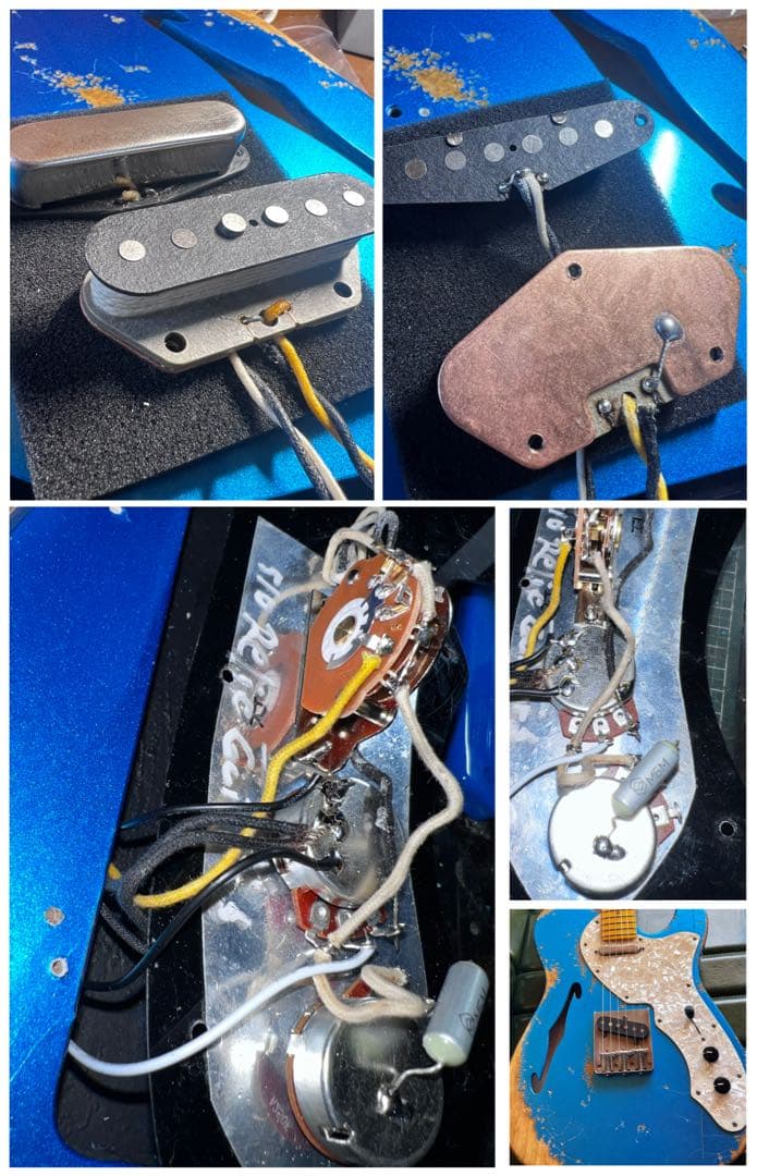 ハードレリックテレキャスターシンラインタイプ/アルニコVピックアップ/LPB