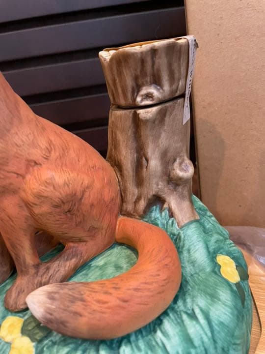 ニッカ　特級　キツネ親子陶器ボトル未開封