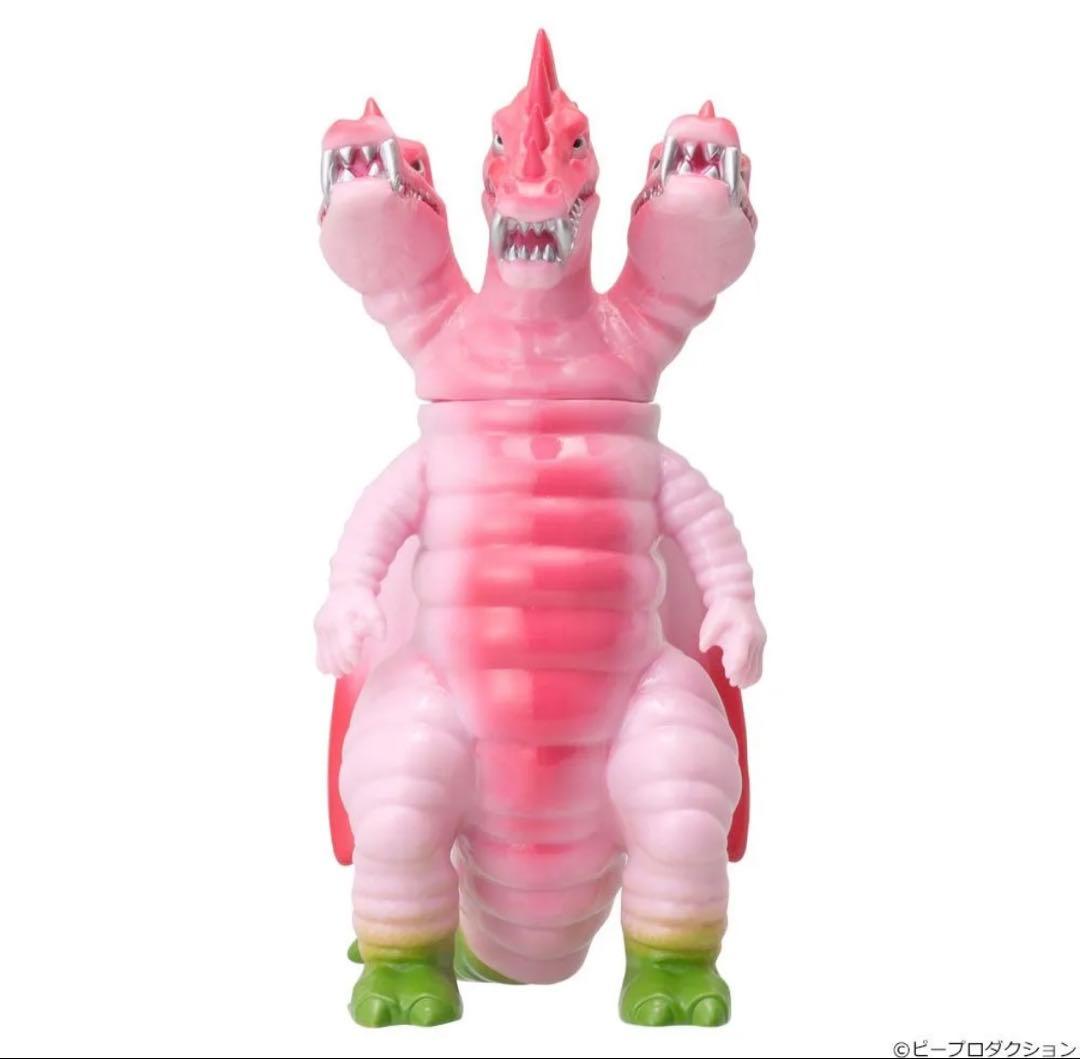 ミツ首竜２個　フィギュア王限定カラー さくら色 ミドルサイズ　新品！
