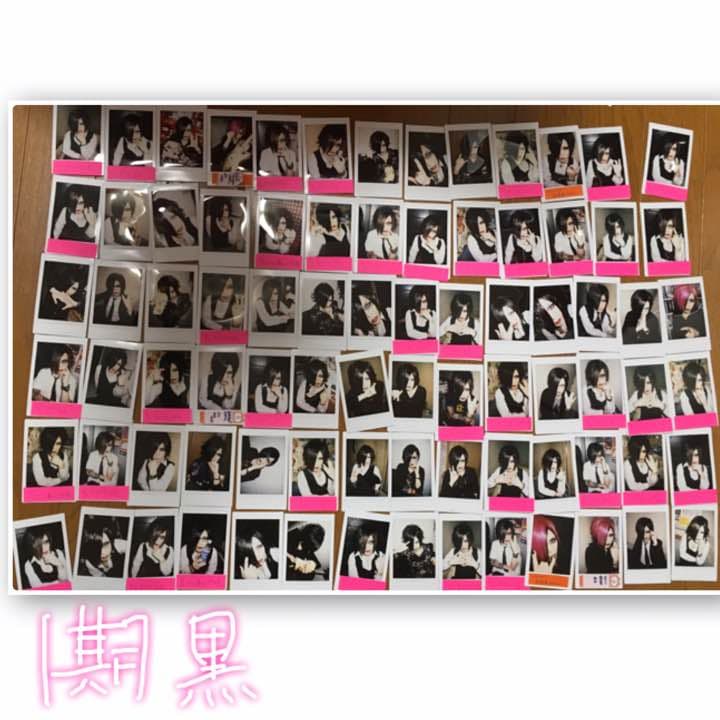 黒百合と影 チェキ