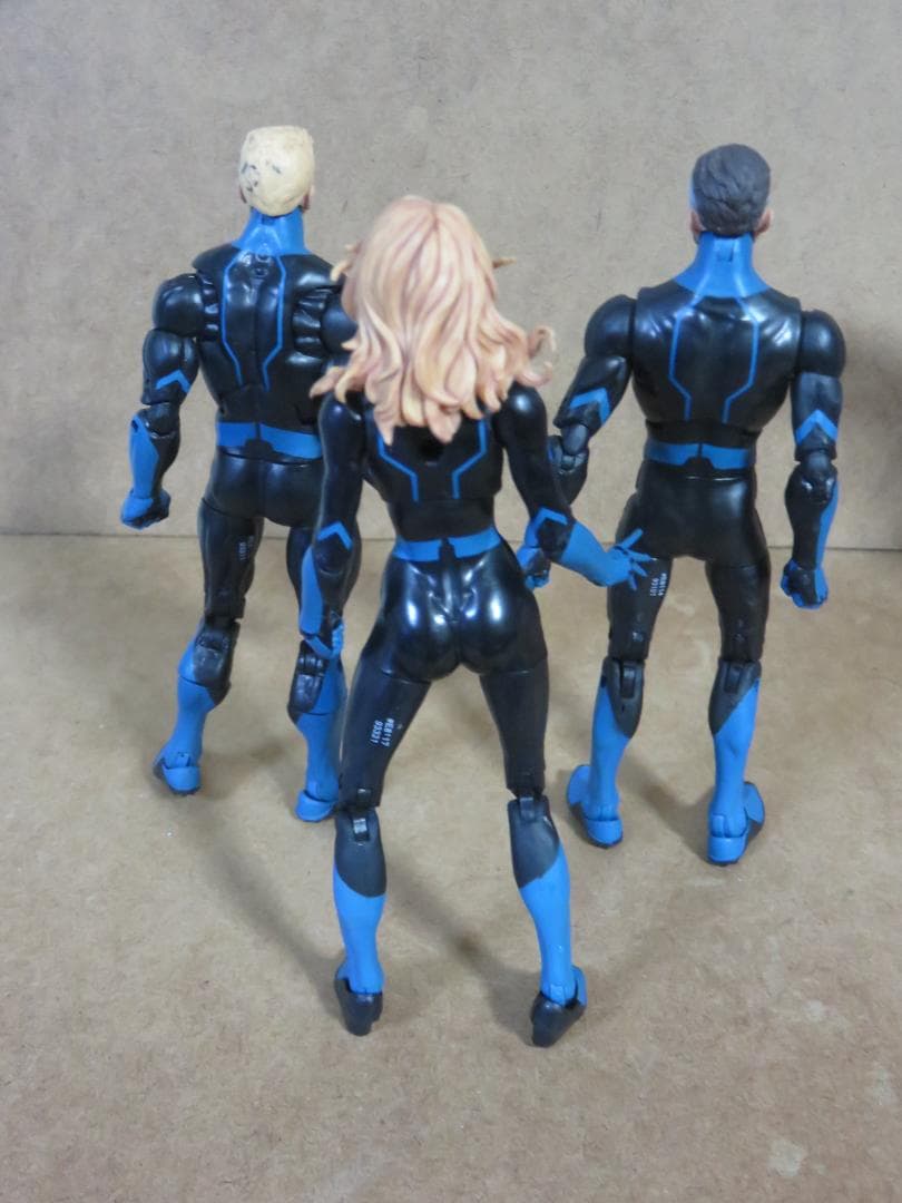 ファンタスティック・フォー アクションフィギュア 4体セット　ジャンク扱い