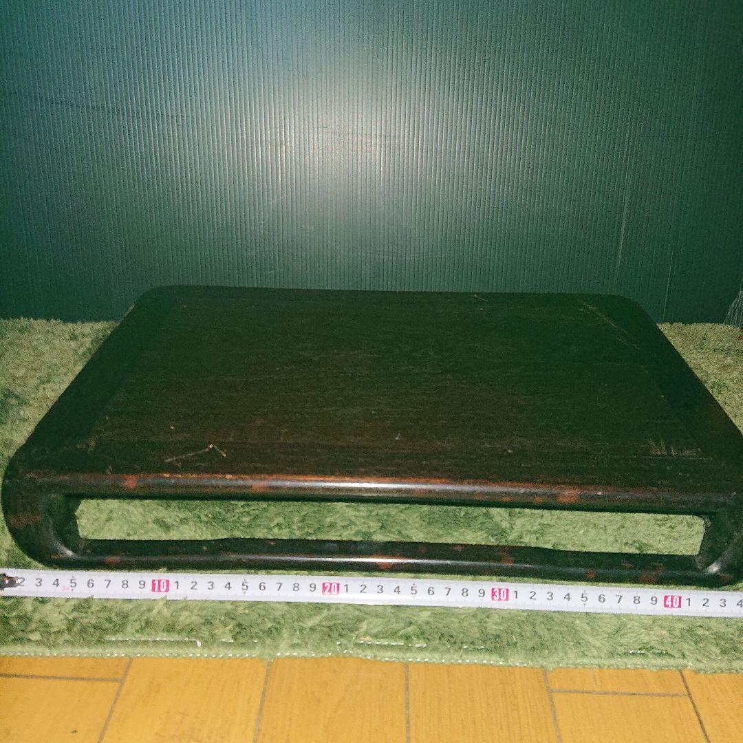 時代物黒壇花台