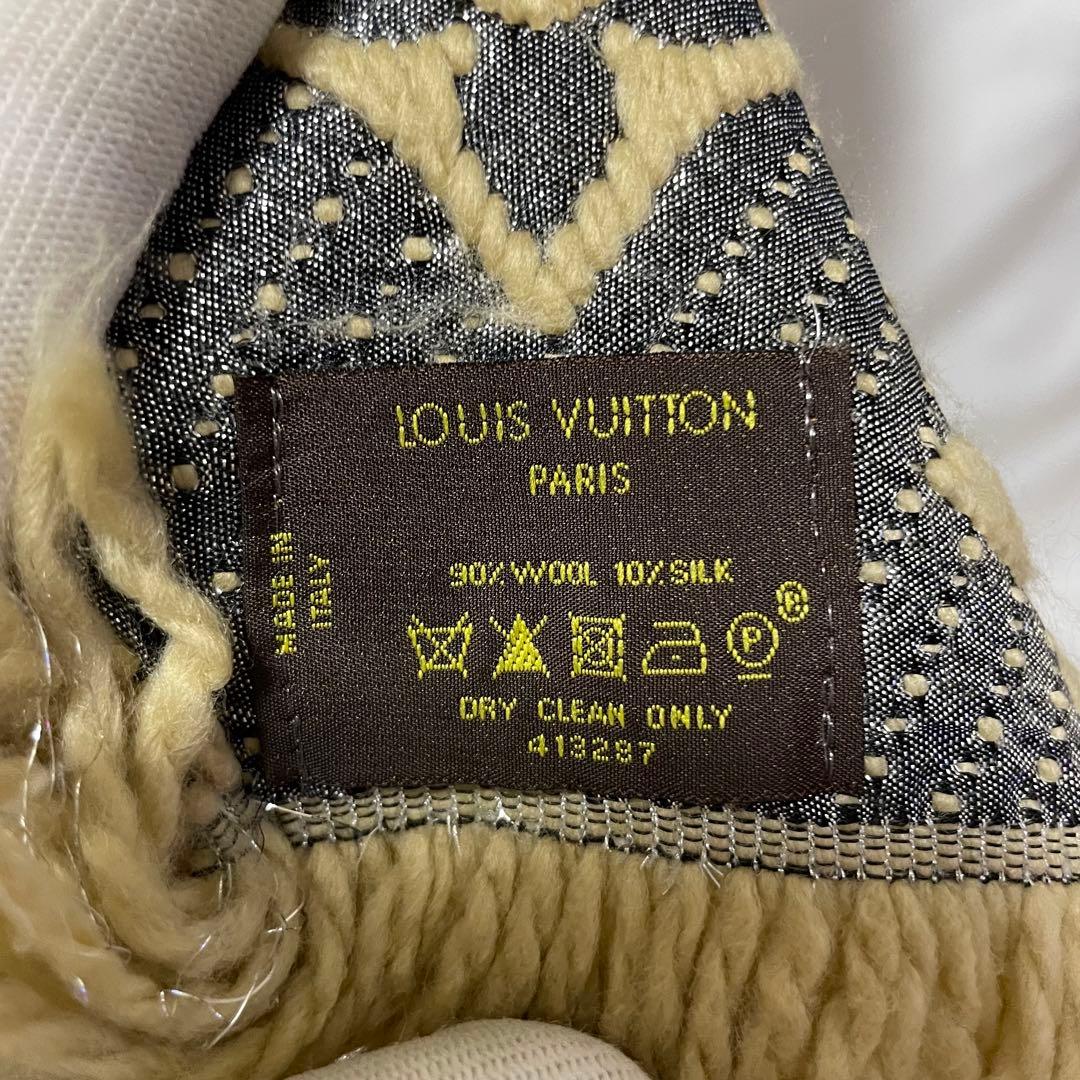 フォロー割　Louis Vuitton ルイヴィトン　マフラー　ベージュ