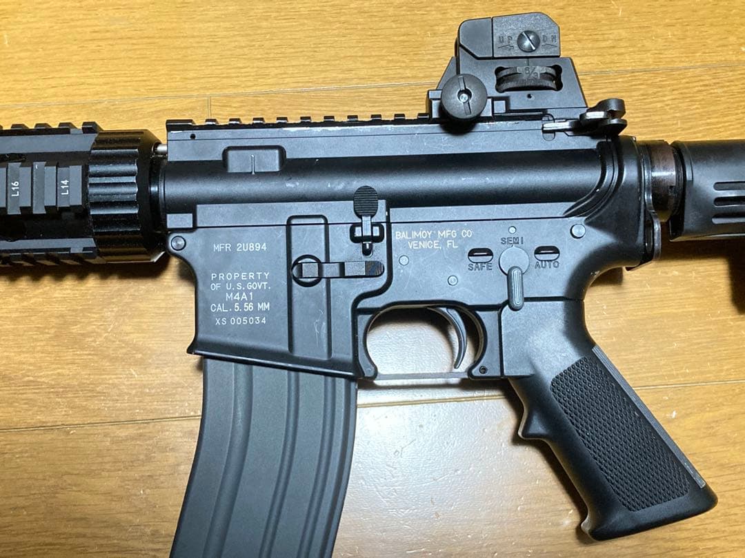 KSC M4 CQB-R Ver1 ガスブローバック　作動確認済　送料無料