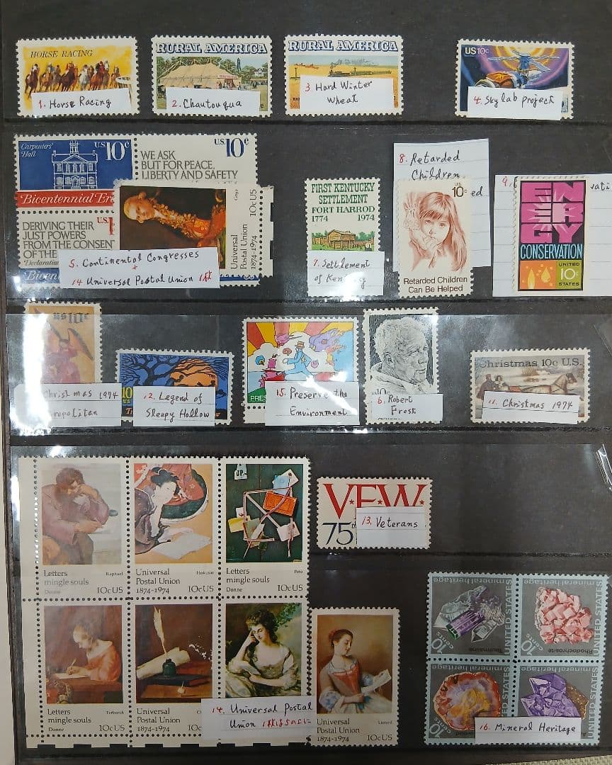 コレクション UNITED STATES POSTAL SERVICE 72~76 NO733