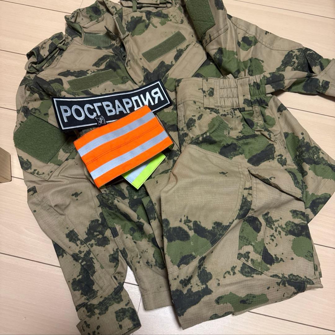 ロシア国家親衛隊 MOX上下セット48-2 戦闘服 おまけ付き