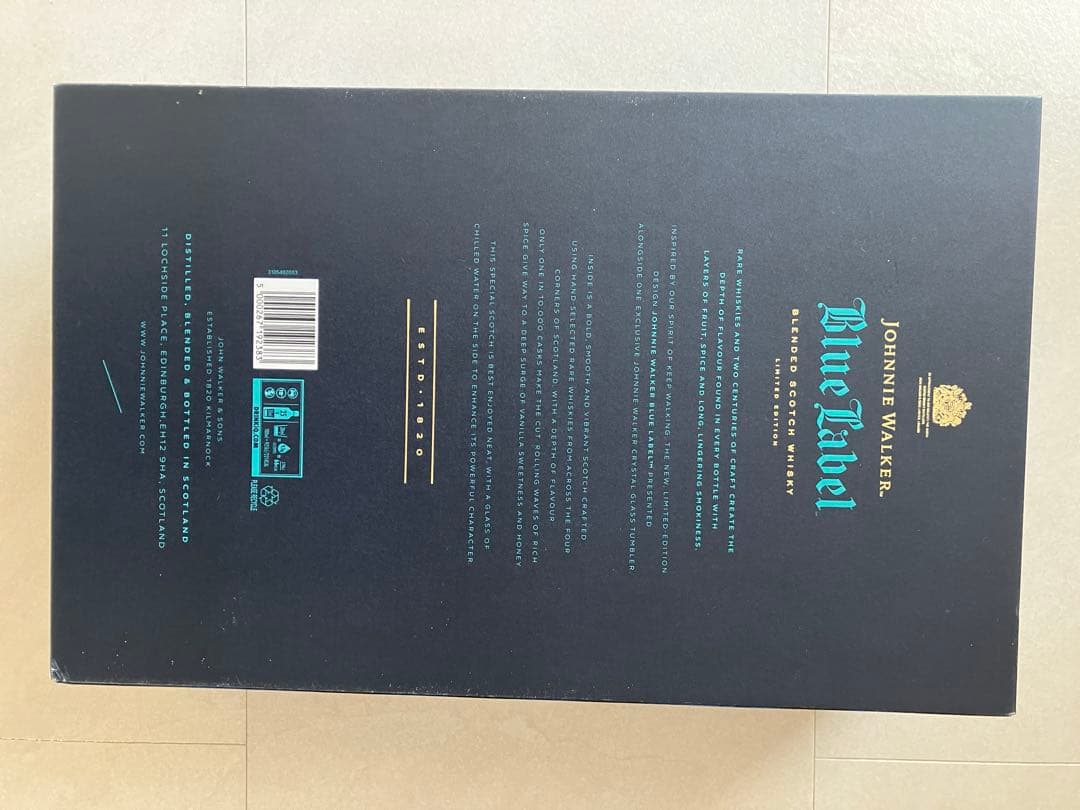 Johnnie Walker Blue Label ギフトボックス