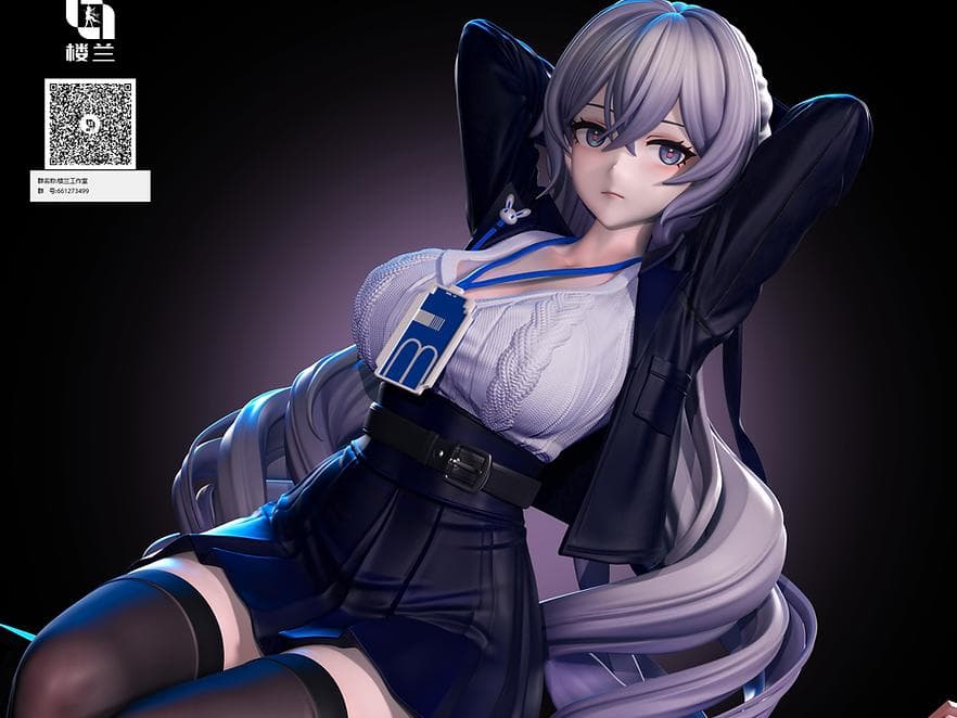 崩壊3rd ブローニャ・ザイチク フィギュア ガレージキット 塗装済完成品