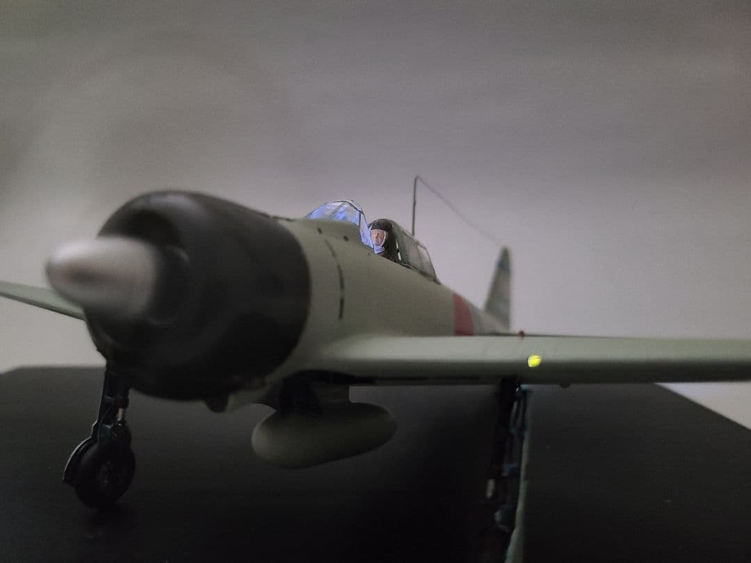 零式艦上戦闘機21型 リアルモーターライズ完成品 タミヤ1/48