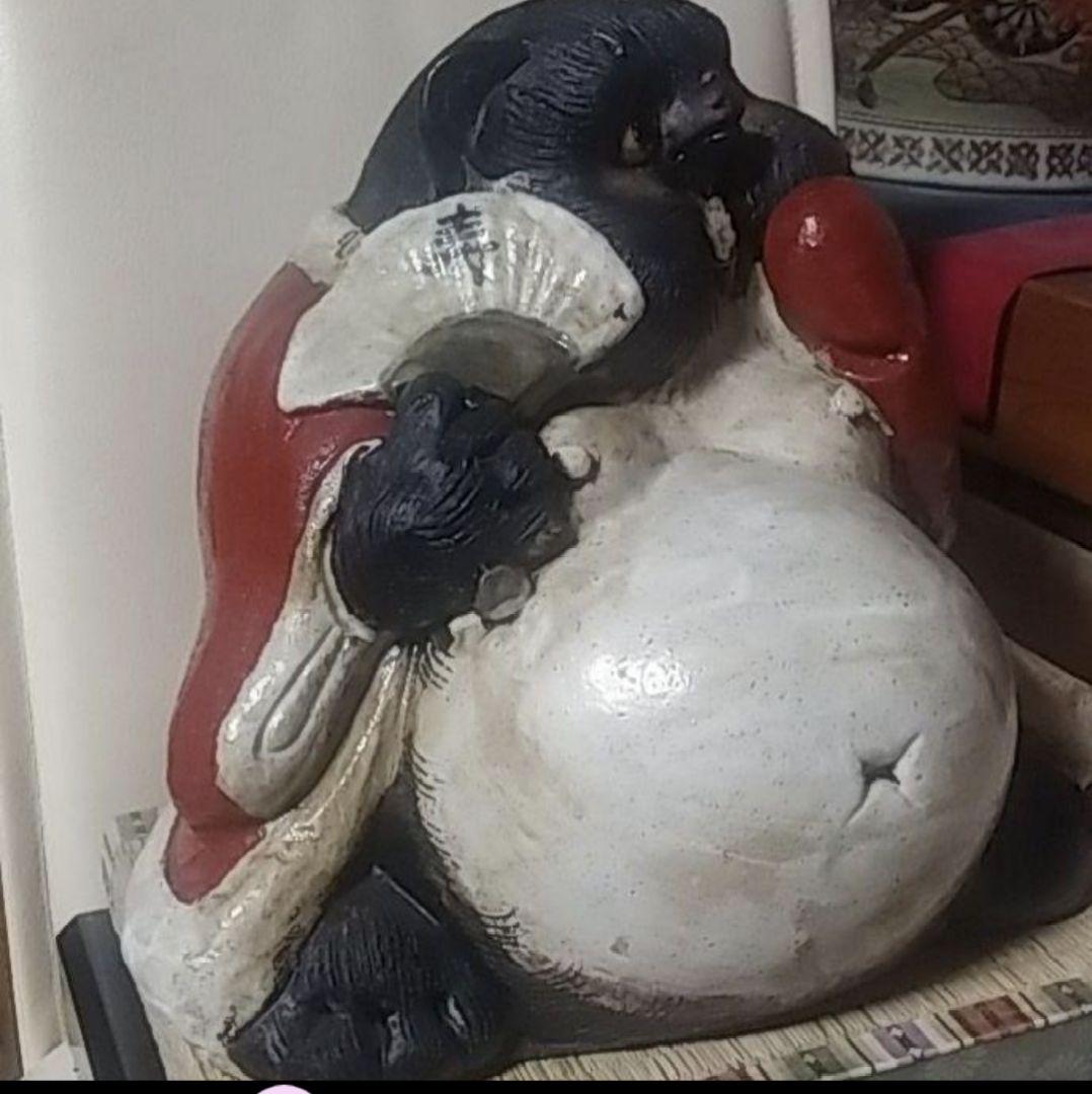 一点物！！！手作り たぬき 置物 信楽焼