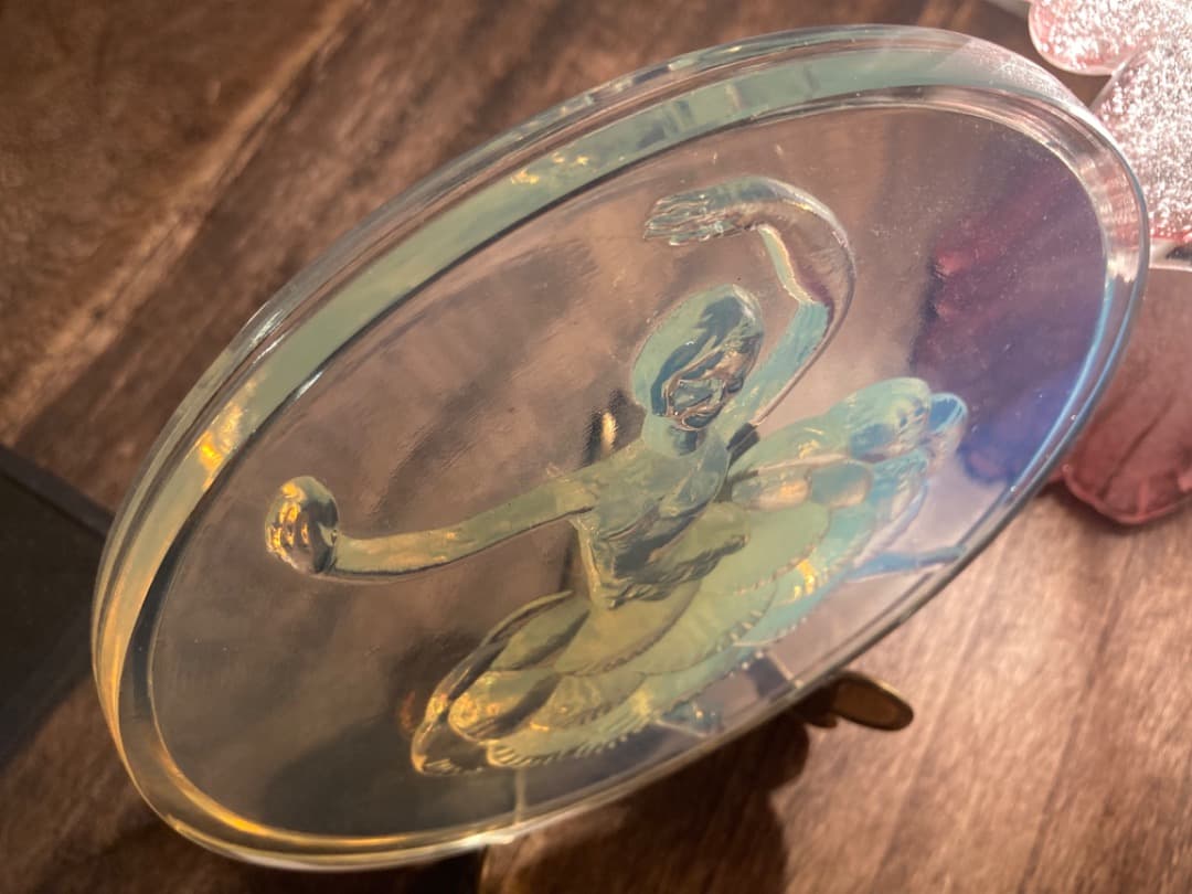 オパールセントガラス　オブジェ