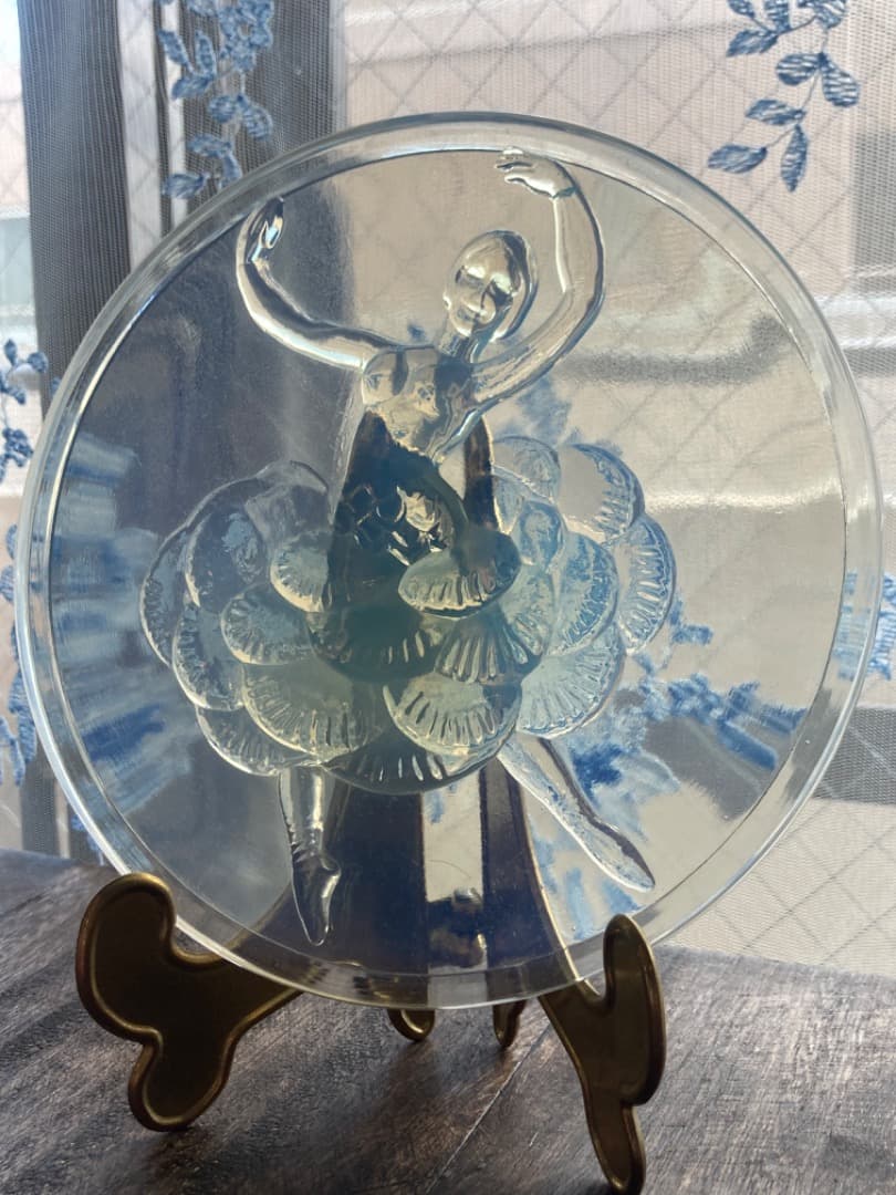 オパールセントガラス　オブジェ