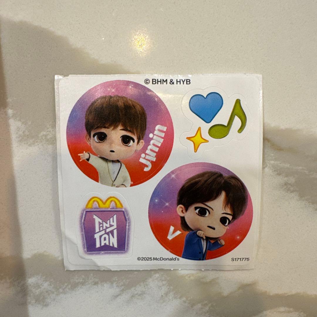 【新品】TinyTan マクドナルド BTS 14種フルセット