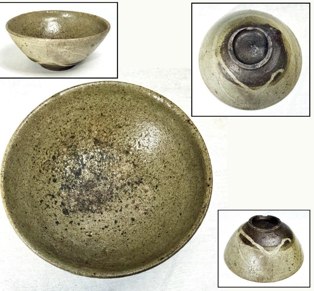 古唐津 茶碗 伝世品焼物 骨董 古玩 日本古美術 古道具 WWTT299