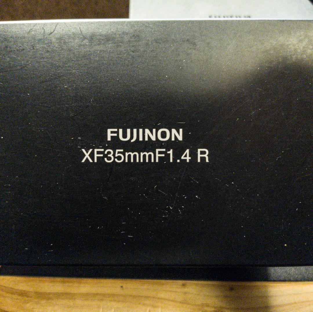 【箱あり】フジフイルム XF35mm F1.4 R