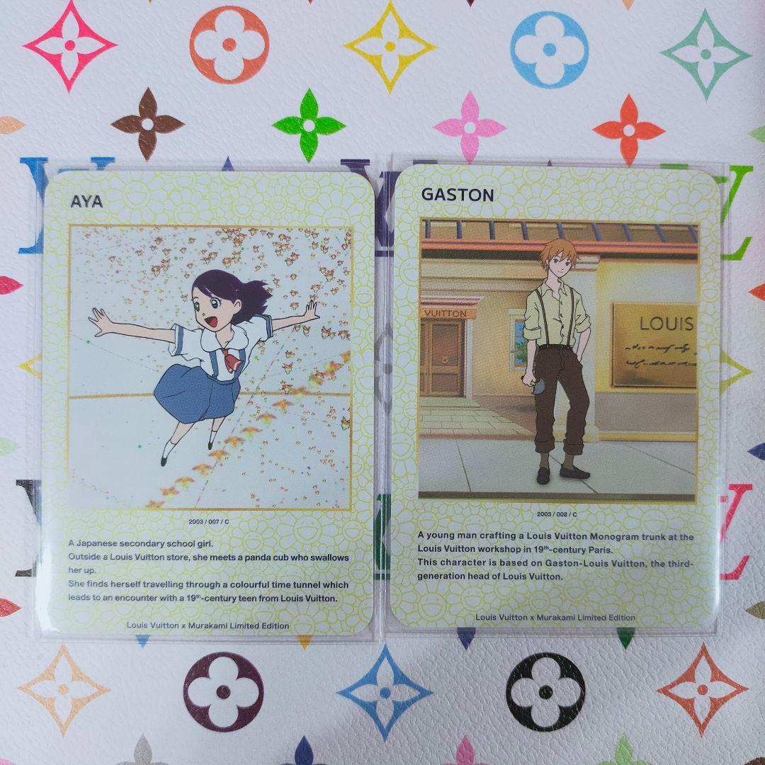 ルイ・ヴィトン x 村上隆 トレカ 007/C 008/C 2枚セット