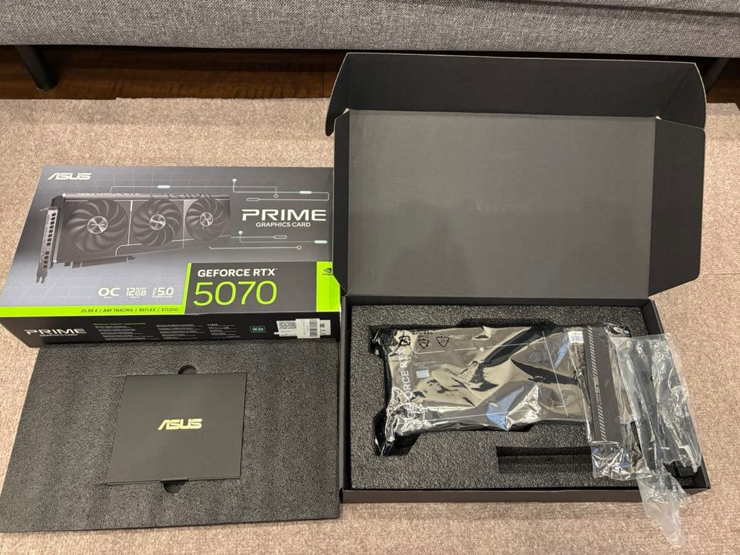 ASUS PRIME-RTX5070 未使用品 開封 即日発送