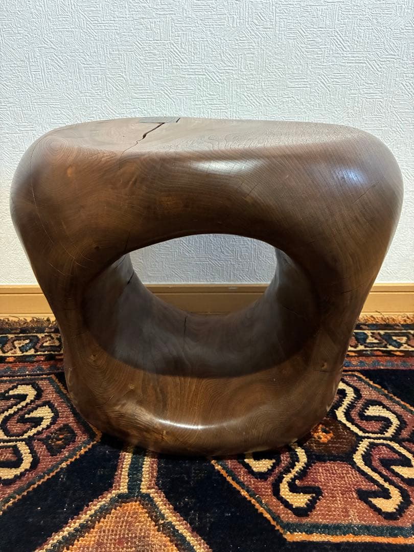 盛永省治 スツール ウォールナット