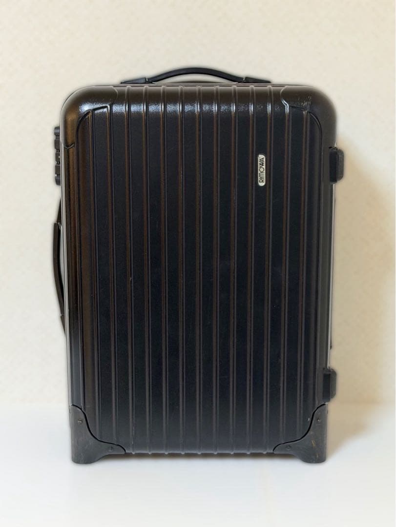 【RIMOWA】サルサ35LTSAロック付 2輪スーツケース ブラック機内持込可