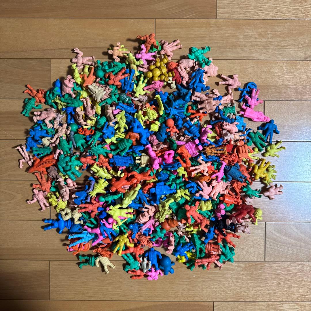 多色プラスチックフィギュアセット 約450個まとめ売り