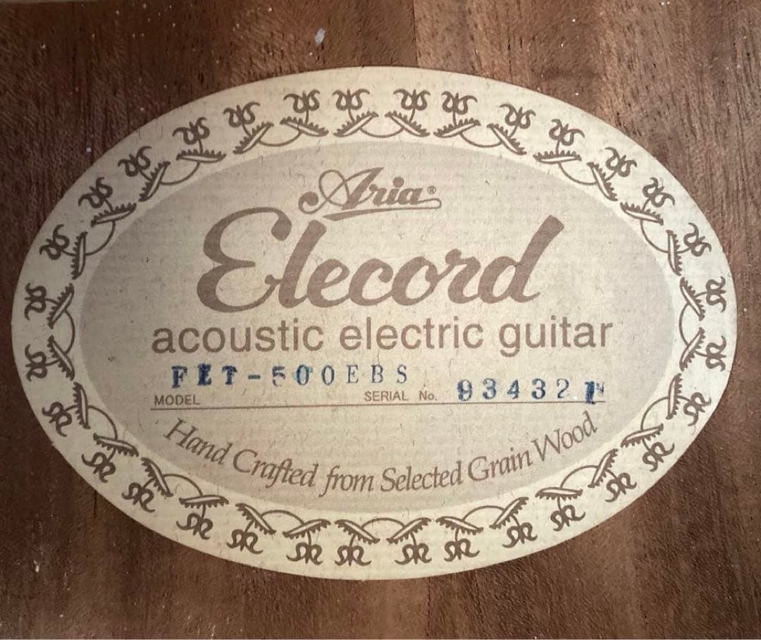 ARIA アリア FET-500 EBS　サンバースト　ソフトケース付き