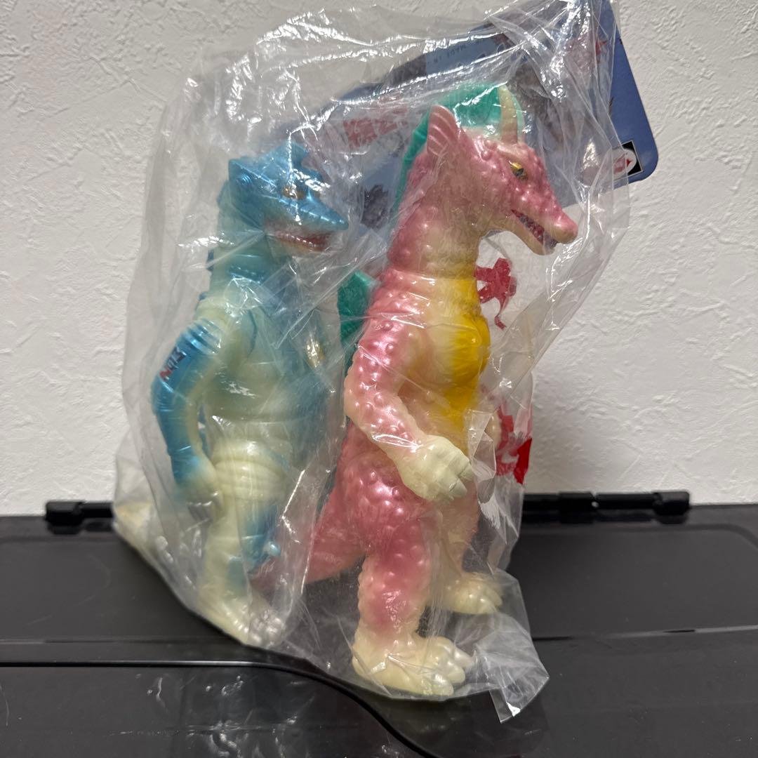 大怪獣対決セット メカゴジラ2 チタノザウルス 蓄光 M1号