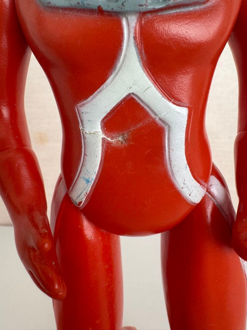 ウルトラセブン　ブルマァク　当時物　450サイズ　ソフビ　マルサン