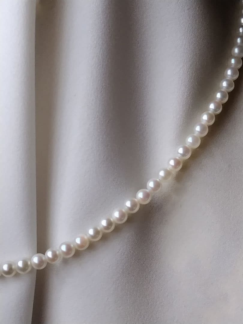 K18 アコヤ真珠ベビーパール ネックレス