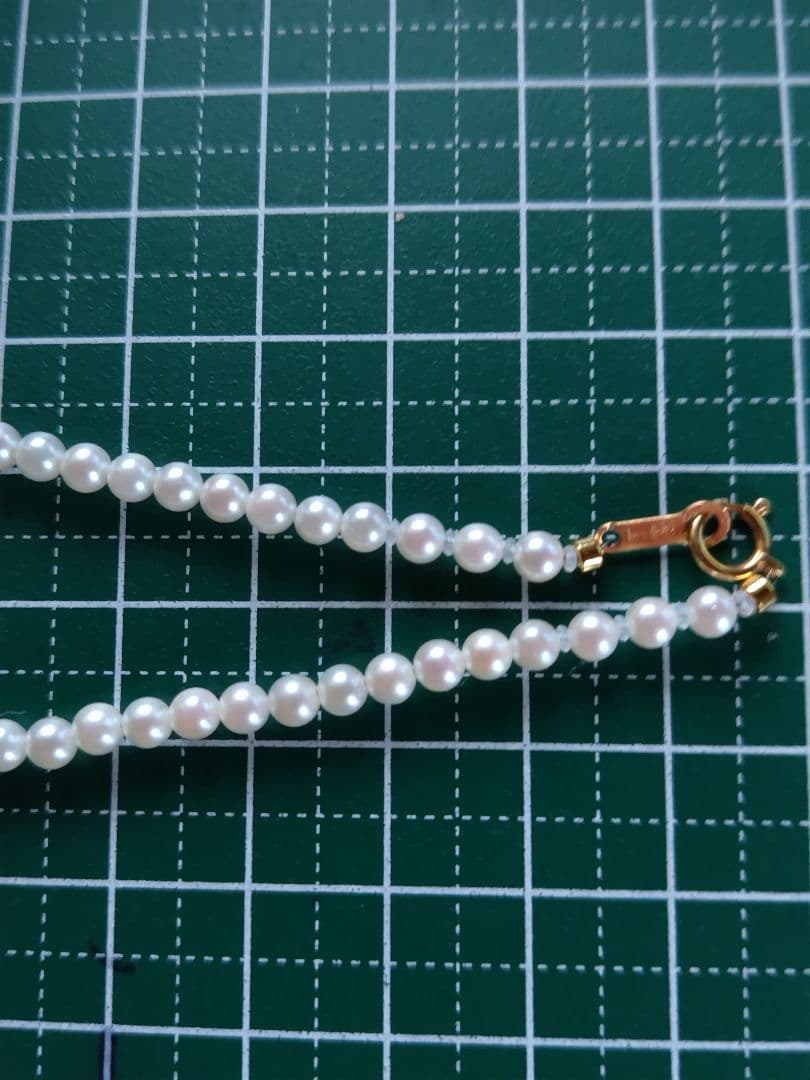 K18 アコヤ真珠ベビーパール ネックレス