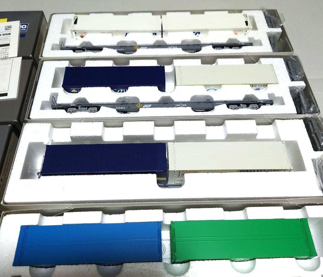 TOMIX HOゲージ コキ106・コキ107形　私有コンテナ付き5両セット