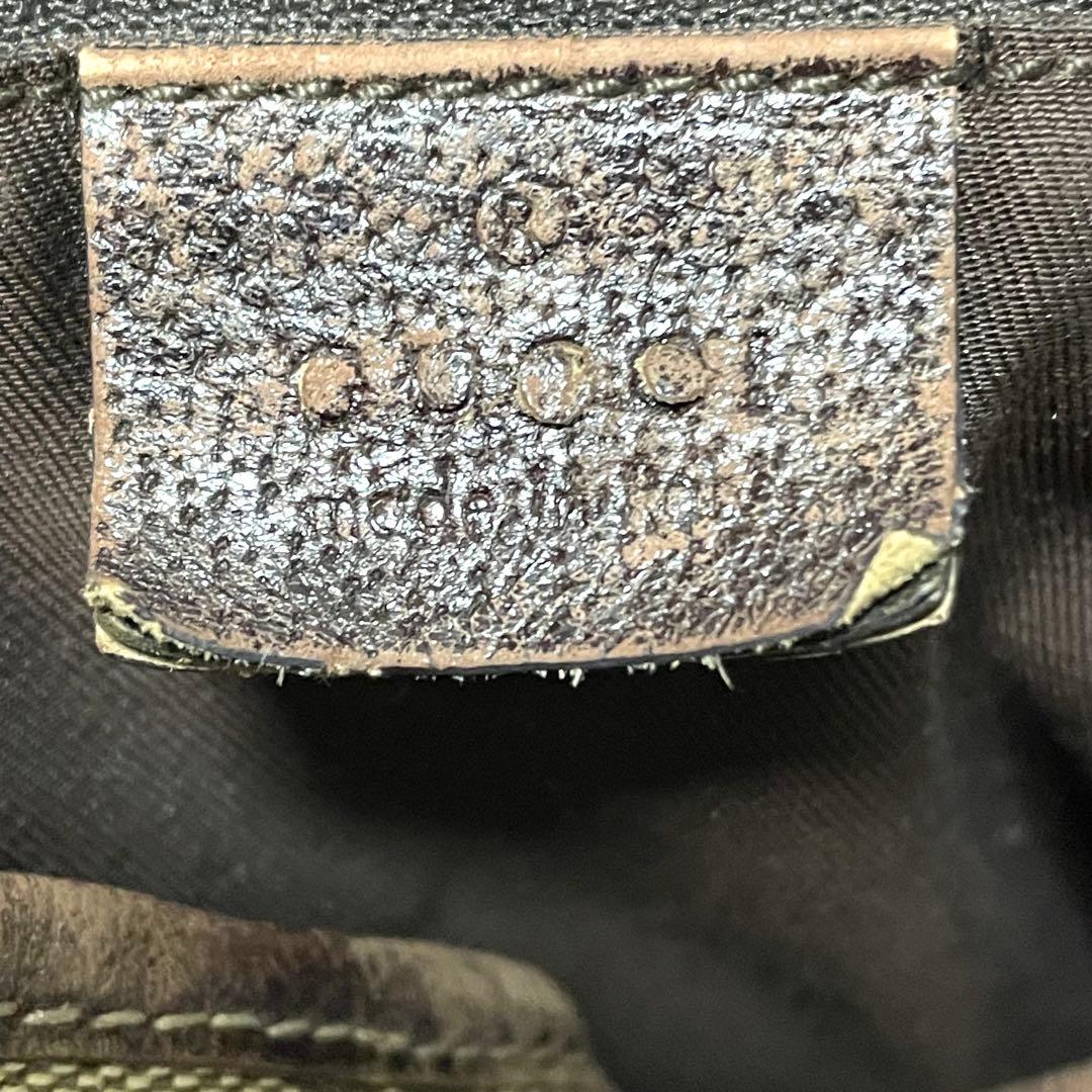 グッチ ハンドバッグ プリンシー シェリーライン GG柄 キャンバス バイカラー