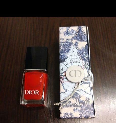 Dior ネイルカラー レッド ギフトボックス　１０セット