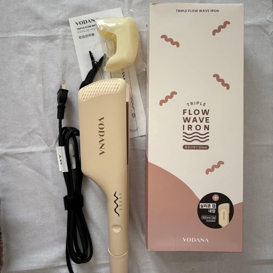 VODANA トリプルフローウェーブアイロン　32mm