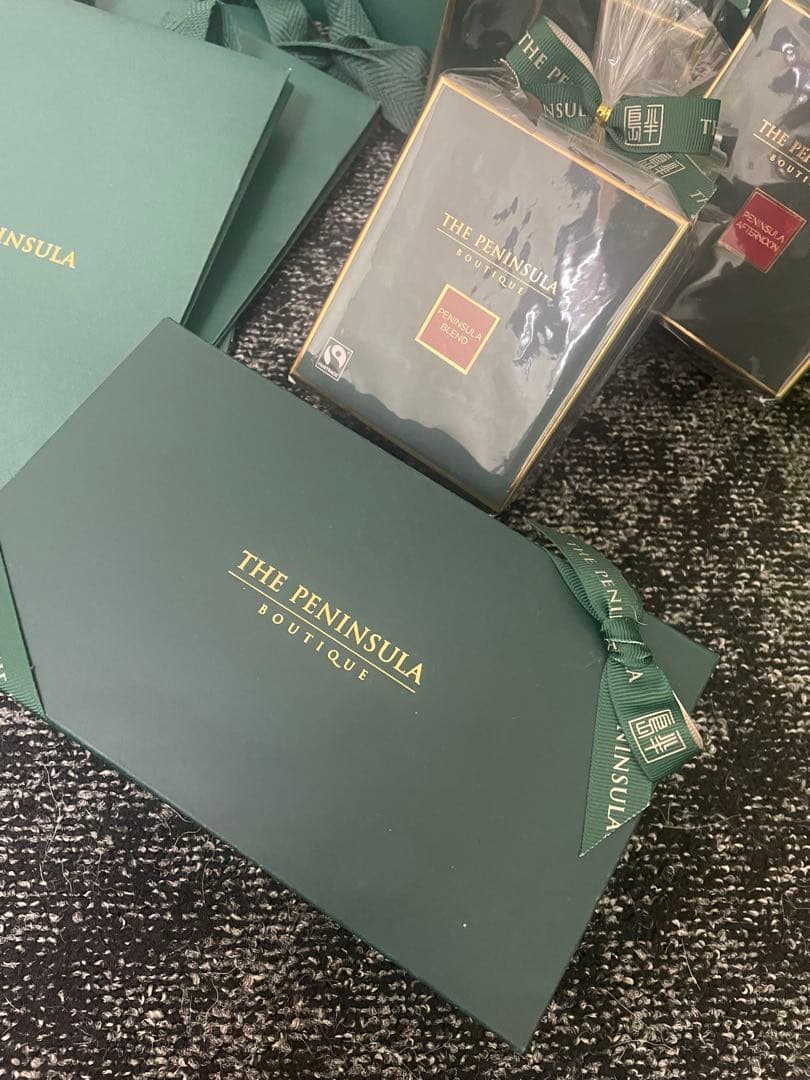 ペニシュラ　 紅茶2箱　ギフト　ラッピング　紙袋