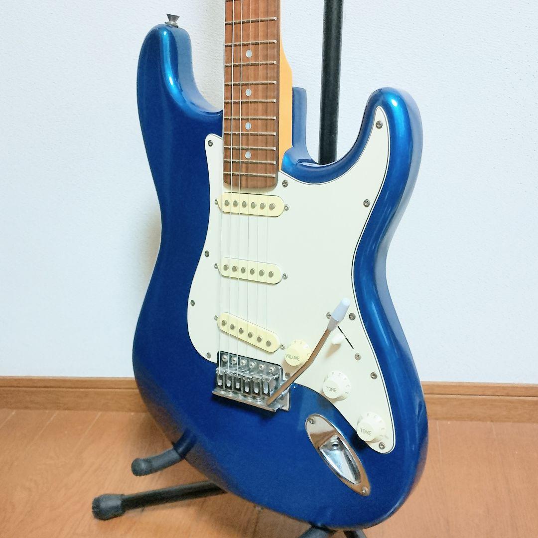PhotoGenic　ストラトキャスタータイプ　エレキギター　ブルーメタリック
