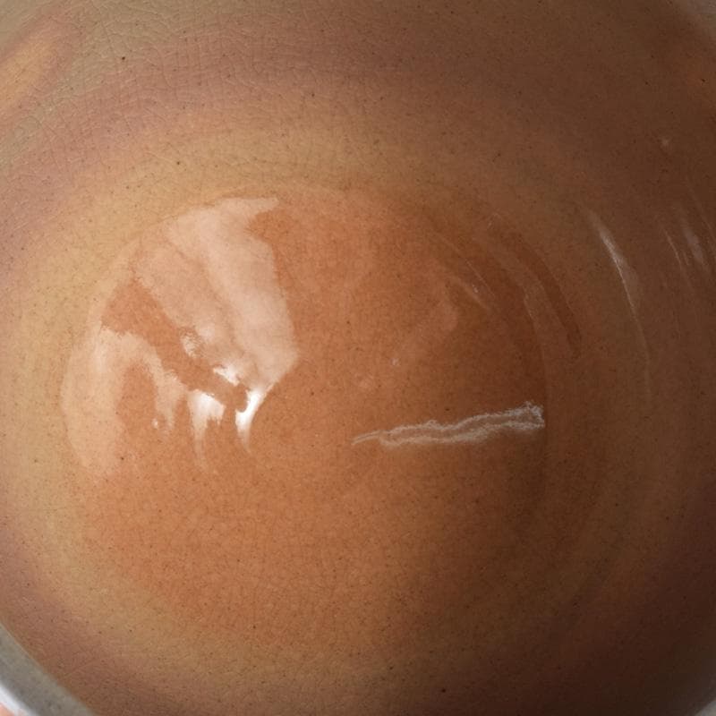 茶道具　萩焼　東光山窯　十一代大和松雁作　茶碗　五客　共布共箱　C　7614A