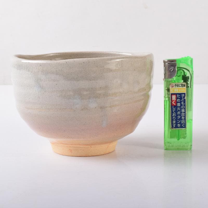 茶道具　萩焼　東光山窯　十一代大和松雁作　茶碗　五客　共布共箱　C　7614A