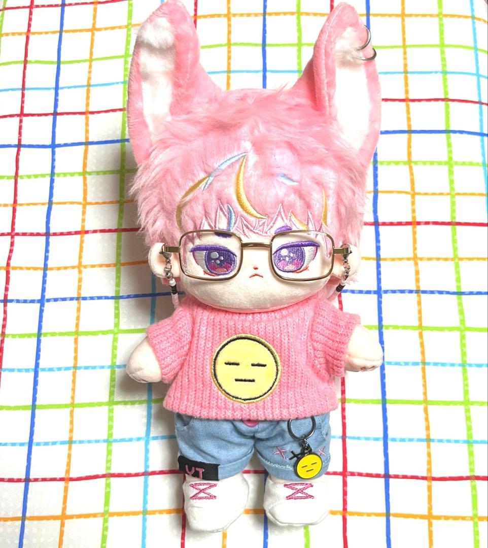 TXT ヨンジュン ブルアワ ピンクモリ 20cm ドール ぬいぐるみ