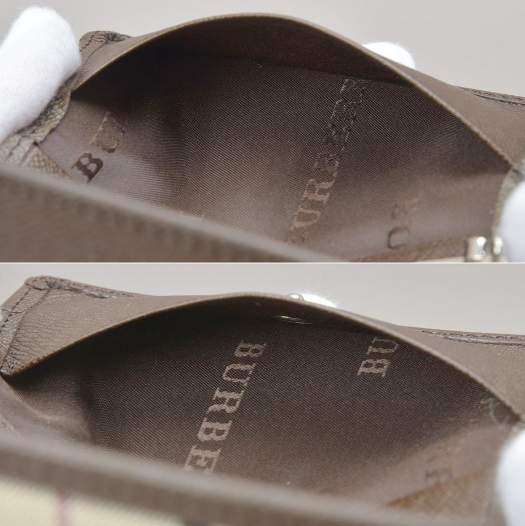 新品◇バーバリー ノバチェック柄 5連 キーケース ベージュ ブラウン 箱付き