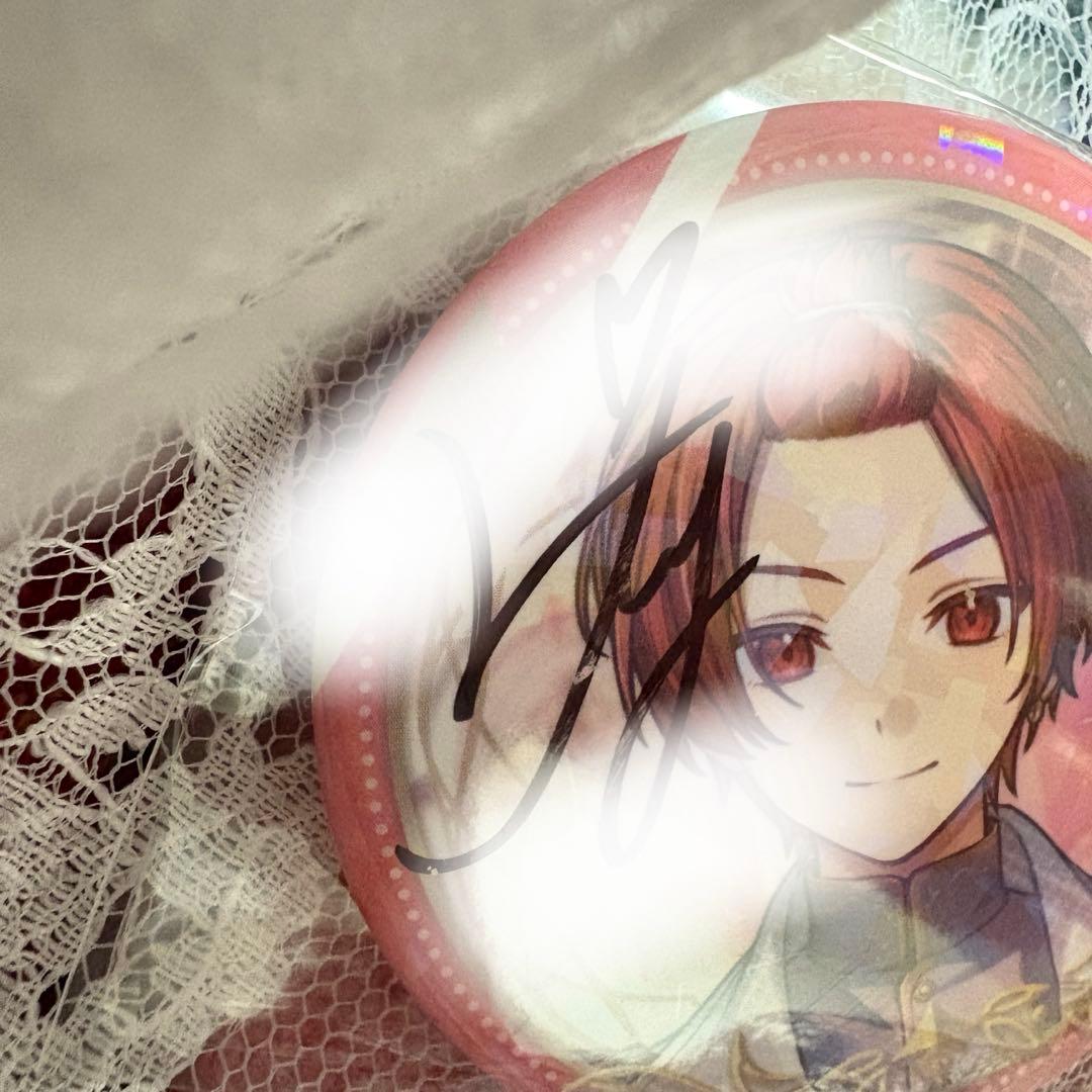 いれいす りうら 直筆サイン入り缶バッジ