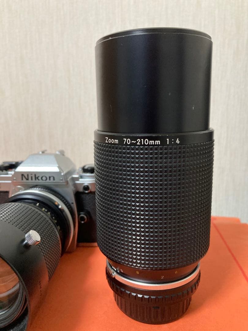 Nikon FG フィルム一眼レフカメラ 2本レンズ付き