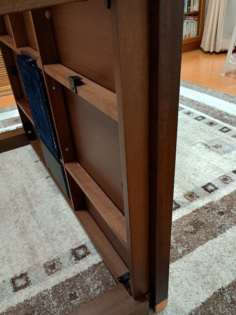 東京インテリア　家具調こたつ 120✕80✕36(41)