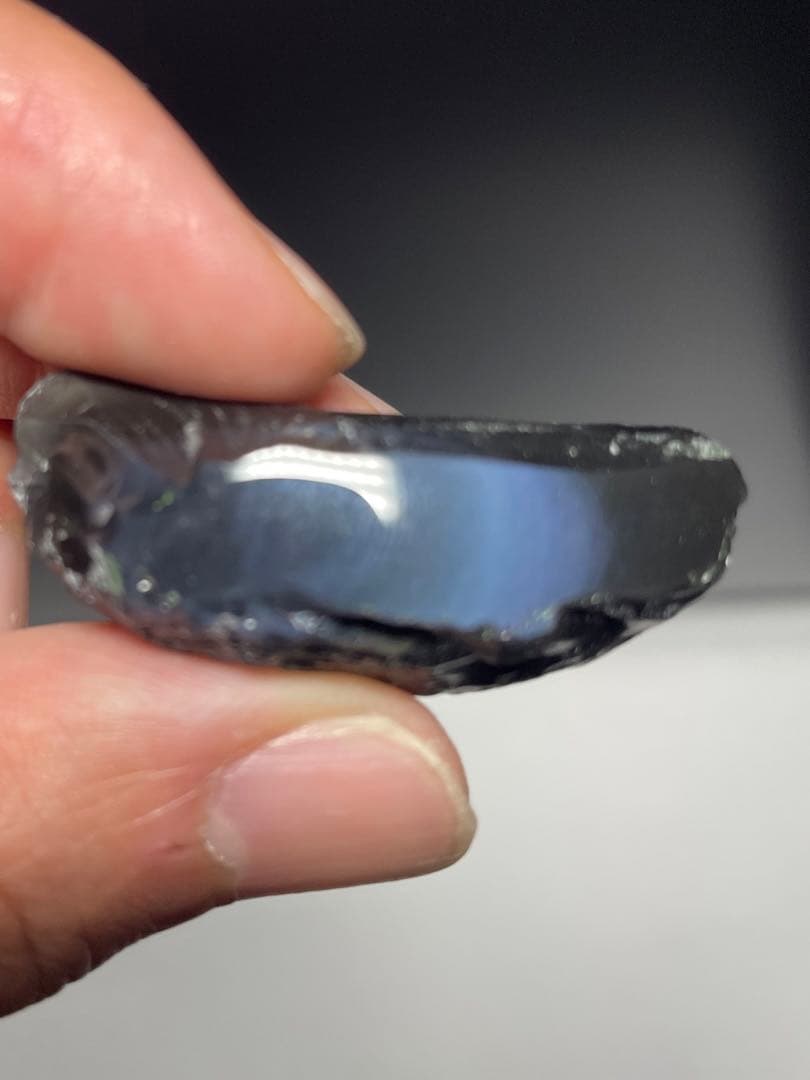 研磨品　十勝石玲瓏5ヶセット　サイズ小さめ、透明度抜群