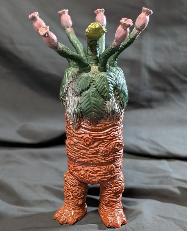 サタンローズ「ジャイアントロボ」登場怪獣（マーミット）ビニパラ ソフビフィギュア