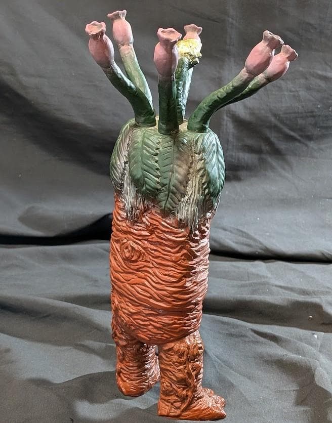 サタンローズ「ジャイアントロボ」登場怪獣（マーミット）ビニパラ ソフビフィギュア