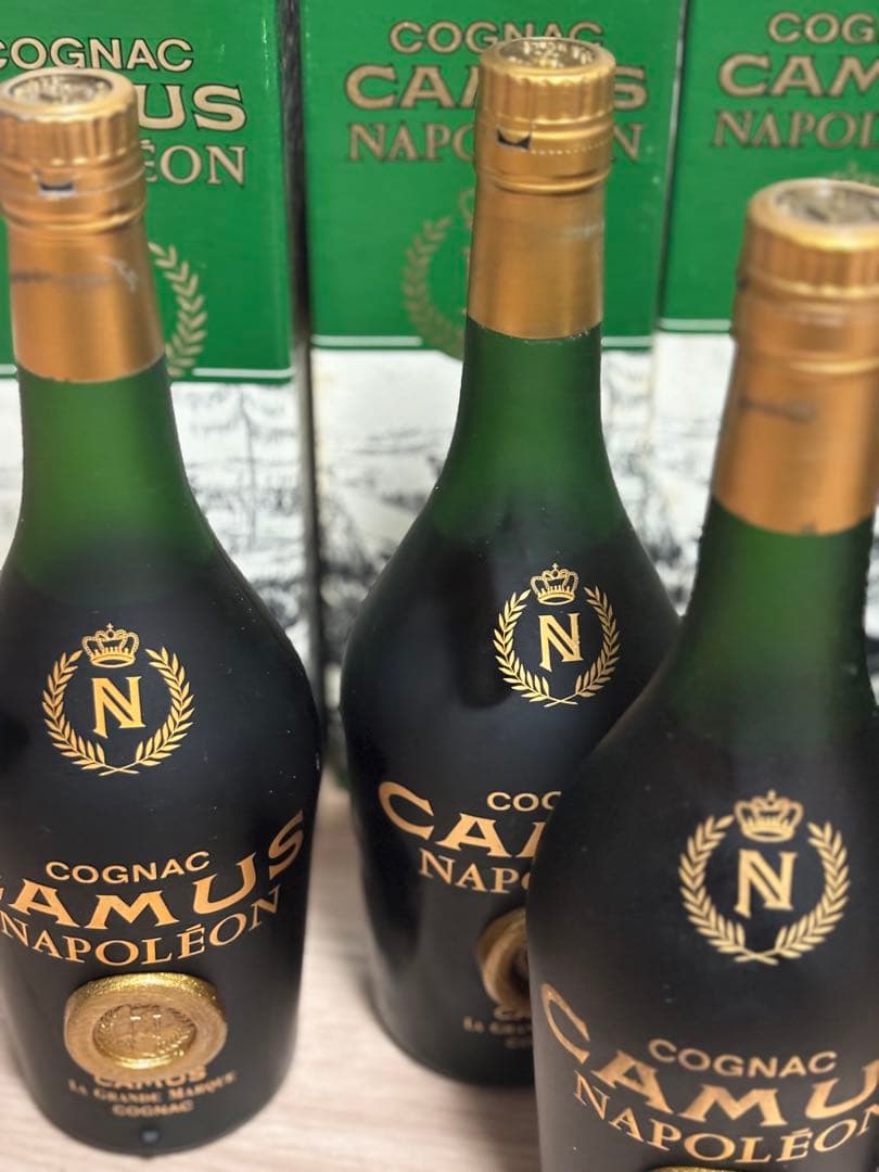 COGNAC-CAMUS-NAPOLEON 6本セット